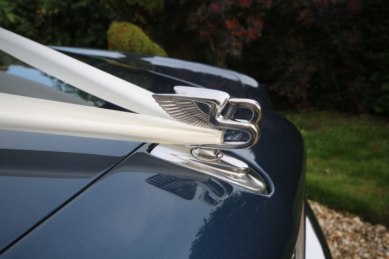 Wedding Car Hire, Dorset, Bentley Arnage wedding car, Windsor Blue Bentley, luxury wedding car Dorset, chauffeur-driven Bentley hire, elegant bridal car, Wedding Cars Dorset, wedding car Dorset, wedding car Somerset, wedding car Hampshire, wedding car Wiltshire, modern classic wedding car, Bentley wedding vehicle hire, premium wedding transport UK